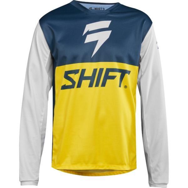Джерси Shift White Label GP LE Jersey Navy/Yellow Джерси Shift White Label GP LE Jersey Navy/Yellow