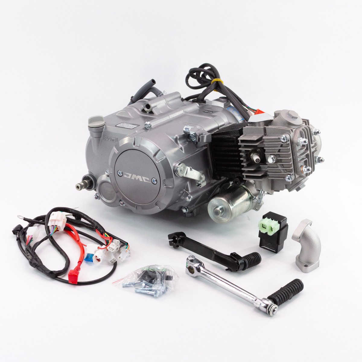 Двигатель JMC YX 50 (49,9 сс) 153FMA электростартер (цил.чугунный),