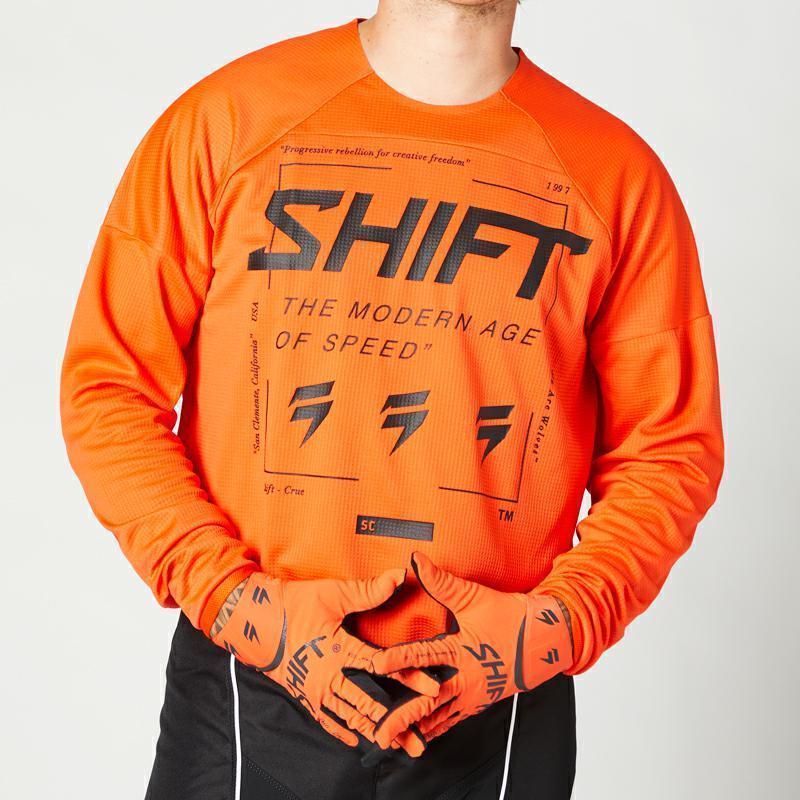Мотоджерси Shift White Label Bliss Jersey Blood Orange Мотоджерси Shift White Label Bliss Jersey Blood Orange