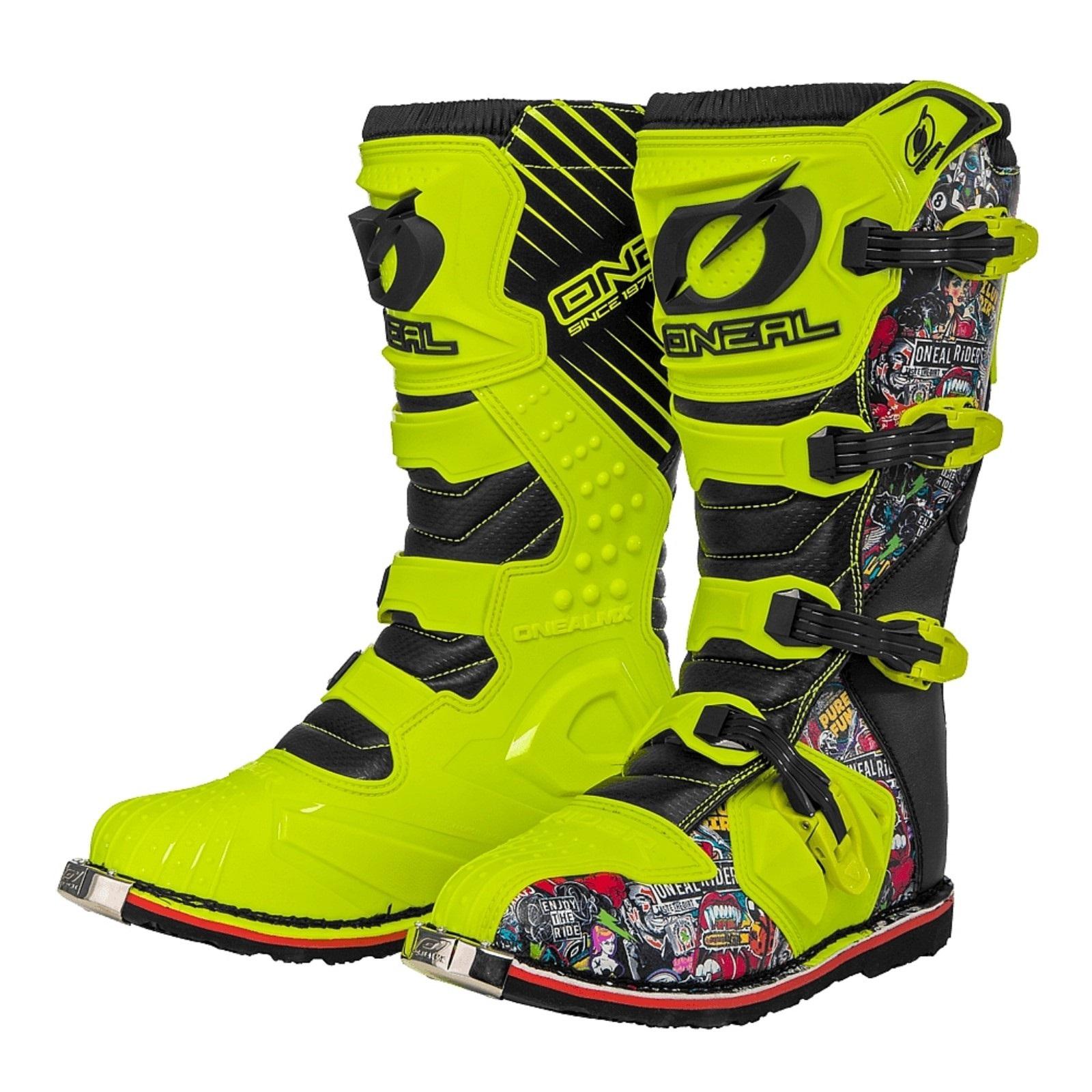 Мотоботы ONEAL RIDER BOOT yellow Мотоботы ONEAL RIDER BOOT yellow