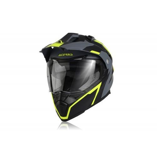 Шлем мотард ACERBIS FLIP FS-606 BLACK/GREY Шлем мотард ACERBIS FLIP FS-606 BLACK/GREY