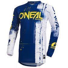 Джерси ONEAL ELEMENT SHRED Blue/White