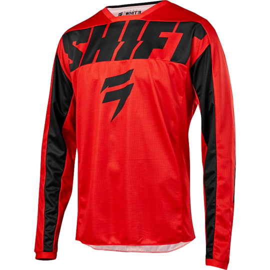 Мотоджерси подростковая Shift White York Youth Jersey Red