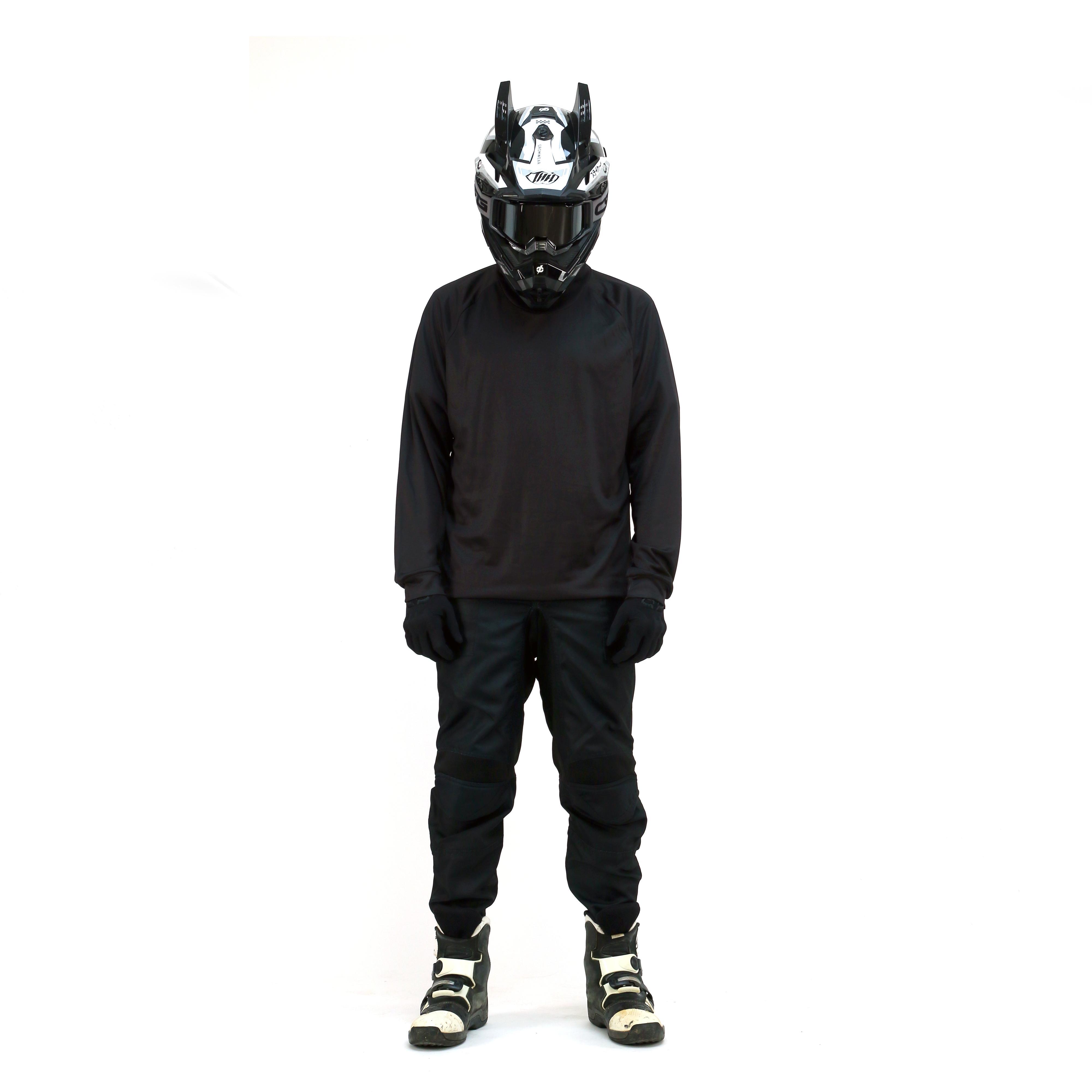 Джерси кросс Grom AllBlack