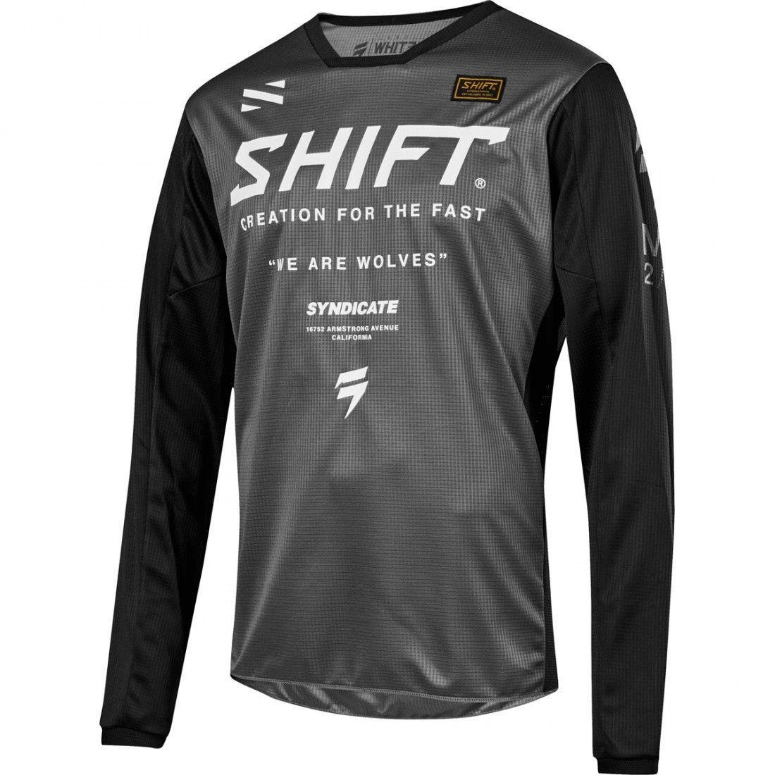 Мотоджерси подростковая Shift White Muse Youth Jersey Smoke Мотоджерси подростковая Shift White Muse Youth Jersey Smoke