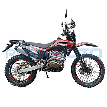 Мотоцикл эндуро Regulmoto Sport-003 PRO 300 (4 клапана, 6 передач, баланс. вал) ПТС Черный/красный