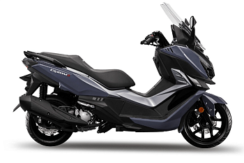 Максискутер SYM CRUiSYM a 300 матовый сине-серый