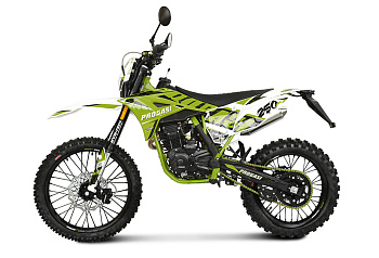 Мотоцикл эндуро PROGASI SUPER MAX 250RR Green 21/18 с ПТС